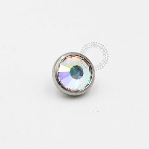 TN385 Topo Microdermal Pedra Boreal Titânio ASTM F-136