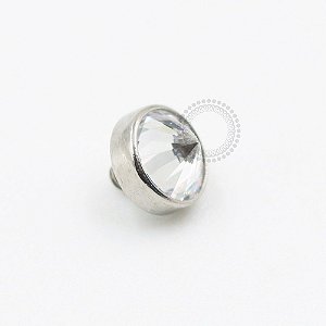 TN653 Topo Microdermal  Zirconia Rivoli Titânio ASTM F-136