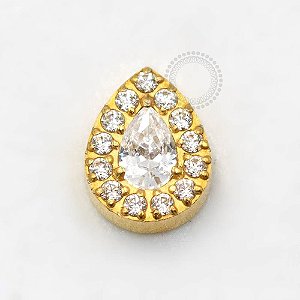 TN731 Topo Gota Titânio PVD Gold