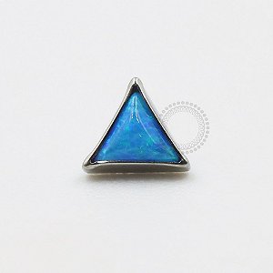 TN611 Topo Triangulo Opala Sintética Titanio