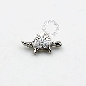 TN939 Topo Dinossauro Zircônia Titânio