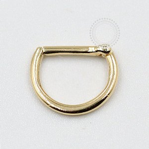 OR58 Segmento D Tradicional 10mm Ouro 18K (0,47g)