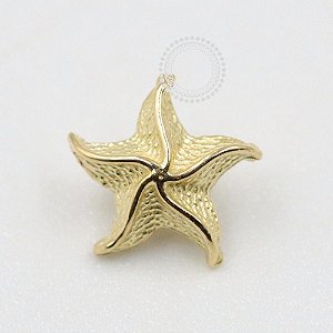 OR69 Topo Estrela Do Mar Ouro 18K (0,20g)
