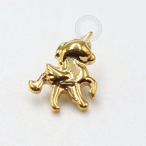 TN1100 Topo Unicórnio Titânio PVD Gold