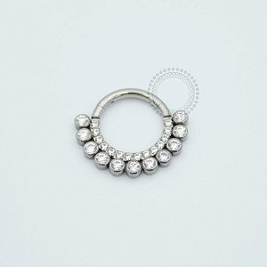 TN53 Segmento Frontal Zirconias Circulares Titânio ASTM F136