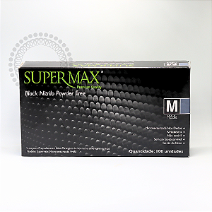 DC06 Caixa Luvas Supermax Black Nitrilo