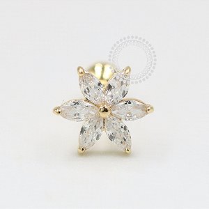 OR51 Microbell Girasol Ouro 18K