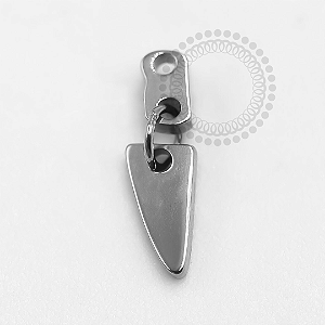 TN1348 Topo Pingente Lâmina Titânio ASTM F-136