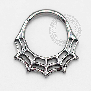 TN1369 Segmento Teia De Aranha Titânio ASTM F-136