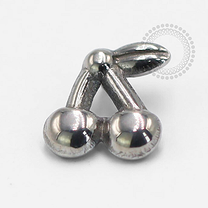 TN1457 Topo Cereja Dupla Titânio ASTM F-136