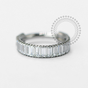 TN1655 Segmento Zirconias Baguette Titanio ASTM F136