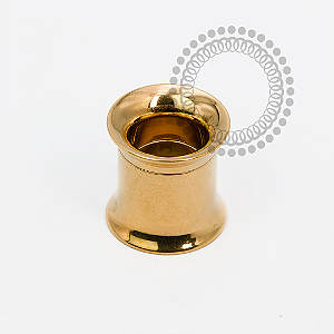 TN1996  Alargador 8mm Rosca Interna  Titânio PVD Gold