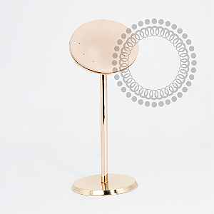 EP42 Expositor Premium Champanhe  C/ Pedestal