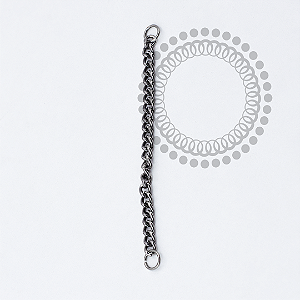 TN2110 Corrente  Groumet Elo 1.2mm Titânio ASTM F136