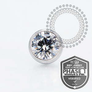 TT28 Topo Zirconia Flat Abaulado Rosca Titânio Mill®