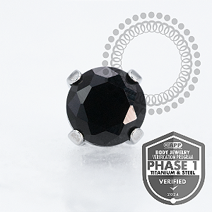 TT32 Topo Zirconia Black Rosca Titânio Mill®