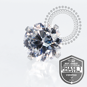 TT16 Topo Zirconia  Abaulado PronSet Push Pin Titânio Mill®