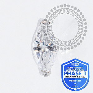 TT38 Topo Zirconia Navete Rosca Titanio Mill®
