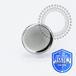 TT43 Topo Disco Chapa Flat Rosca Titânio Mill®