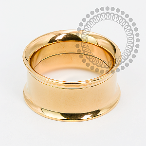 TN2164 Alargador 18mm Rosca Interna Titânio PVD Gold