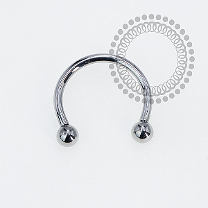 TN2256 Ferradura Push Pin Titânio ASTM F136