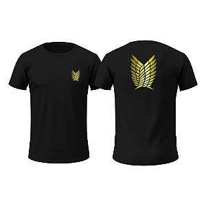 Camiseta - Asas da Liberdade Dourada