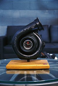 Relógio de Turbina | Preto Fosco