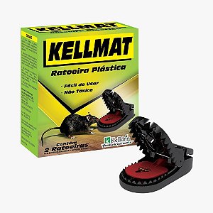 RATOEIRA PLASTICA KELLMAT C/ 2 UND