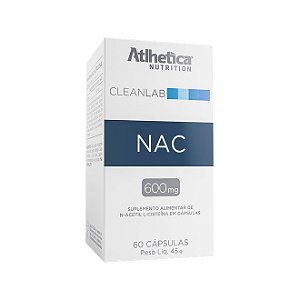 CleanLab Nac 60 Cápsulas - Atlhetica Nutrition