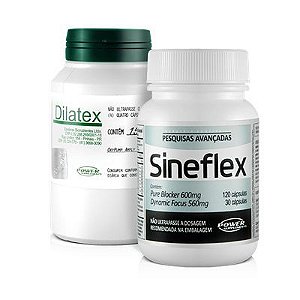 Combo Dilatex + Sineflex Power Supplements