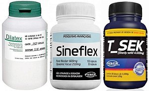 Combo Dilatex + Sineflex + T-Sek - Power Supplements