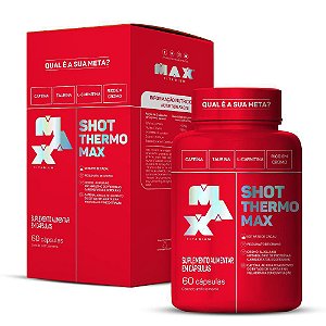 Shot Thermo Max (60 Cáps) - Max Titanium