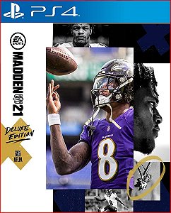 MADDEN NFL 21 DELUXE EDITION PS4 MIDIA DIGITAL