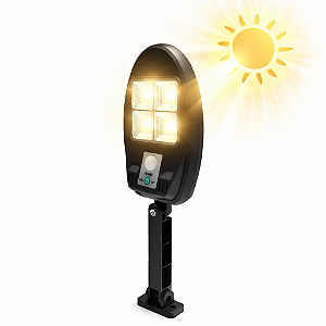 Luminária Solar LED com Sensor de Movimento Inteligente