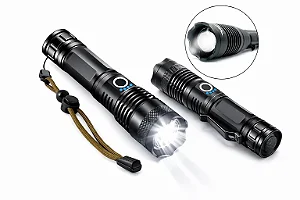 Lanterna LED Tática Lúmen+ Bateria de Lítio – 500m