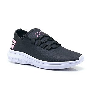 Tênis Feminino HZ Preto Rosa