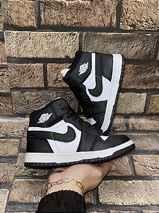 Tênis Air Jordan Infantil Preto Branco