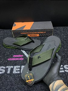 Chinelo Kenner Rakka Masculino Verde Militar