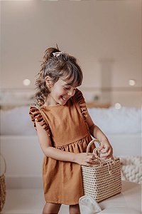 Vestido Infantil Áurea