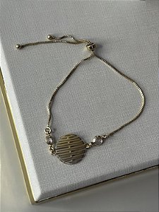 PULSEIRA VENEZIANA COM CRISTAIS