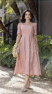 VESTIDO LESE BORDADO