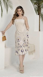 VESTIDO MÍDI ALÇA