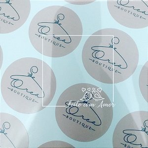 Adesivos em vinil | 4 cm | 100 unid