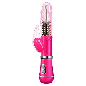 Vibrador Rotativo de Coelho - À Pilha