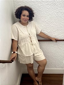Blusa Dorothy Areia