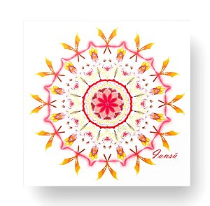 Placa Decorativa Personalizada Quadro Mandala Iansã Dona do Vento Força Equilíbrio Quarto Sala 20x20
