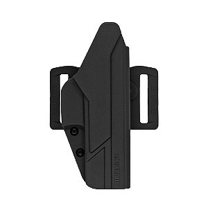 Coldre Série Standard/Compact Plataforma GLOCK® Destro Golias OWB - Preto