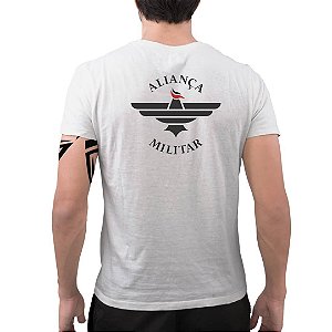 Camiseta Base Aliança Militar - Branca