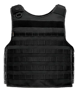 Capa De Colete Tático Invictus Vulcano AIRSOFT E MILSIM (Military Simulation) - Preto