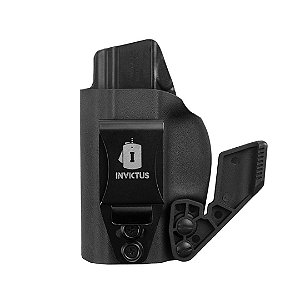 Coldre Kydex IWB 2.0 Canhoto Taurus Invictus Série 600 - Preto